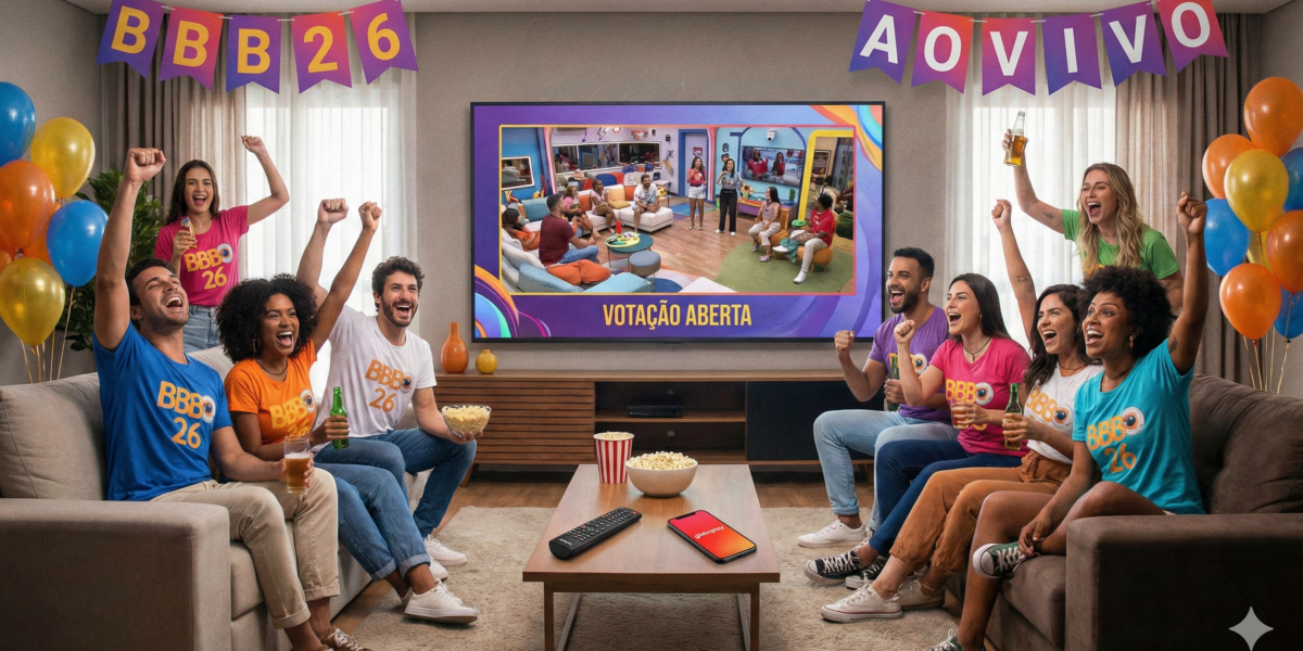 quero assistir online o bbb 26