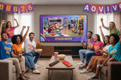 quero assistir online o bbb 26